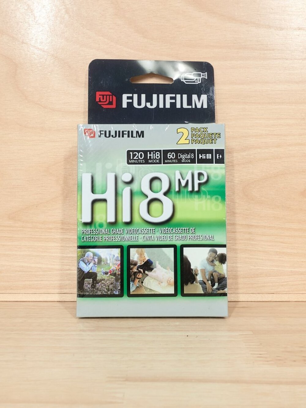 FUJIFILM Hi8 MP Video Cassette Tapes (Set of 2) – Professional Grade